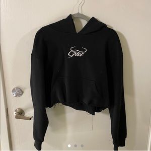 i am gia cropped sweater